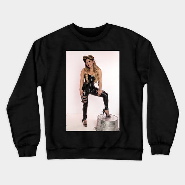 Pinup Crewneck Sweatshirt by nursetnt